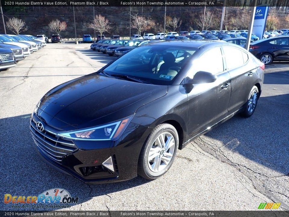 2020 Hyundai Elantra Value Edition Phantom Black / Black Photo #5