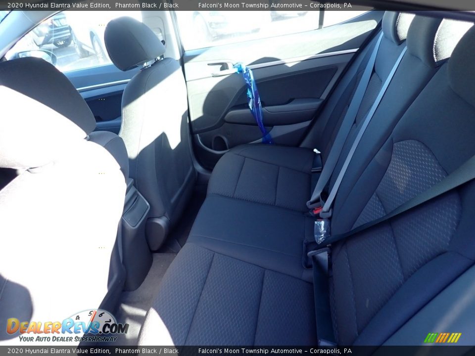 2020 Hyundai Elantra Value Edition Phantom Black / Black Photo #8