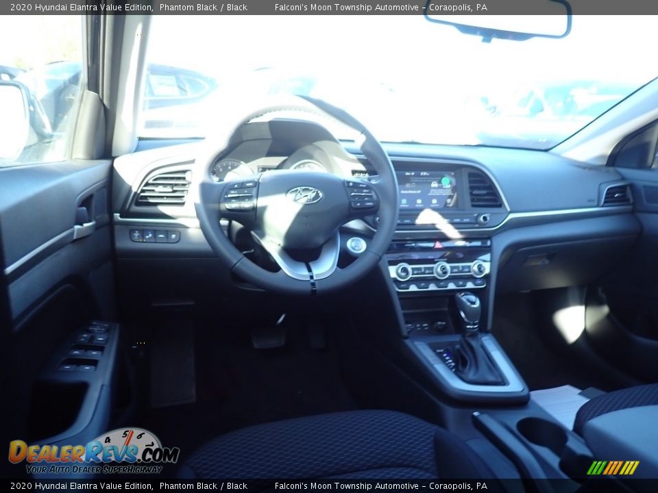 2020 Hyundai Elantra Value Edition Phantom Black / Black Photo #9