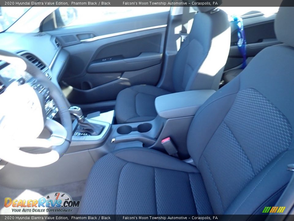 2020 Hyundai Elantra Value Edition Phantom Black / Black Photo #10