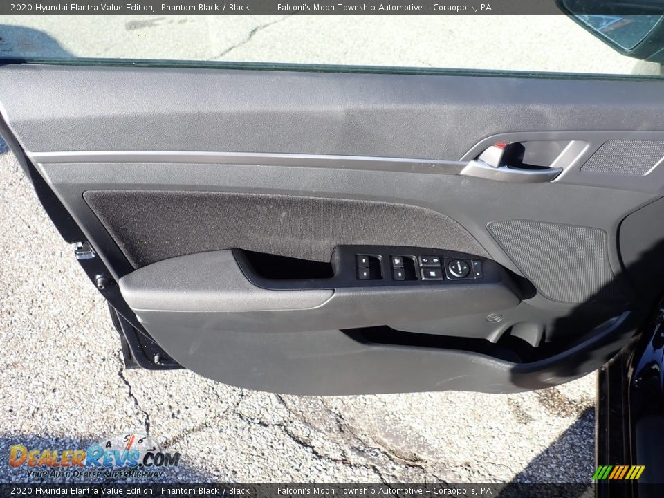 2020 Hyundai Elantra Value Edition Phantom Black / Black Photo #11