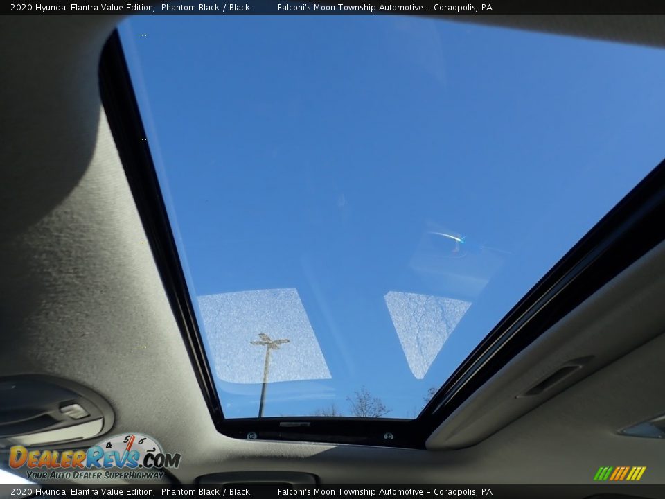 2020 Hyundai Elantra Value Edition Phantom Black / Black Photo #13