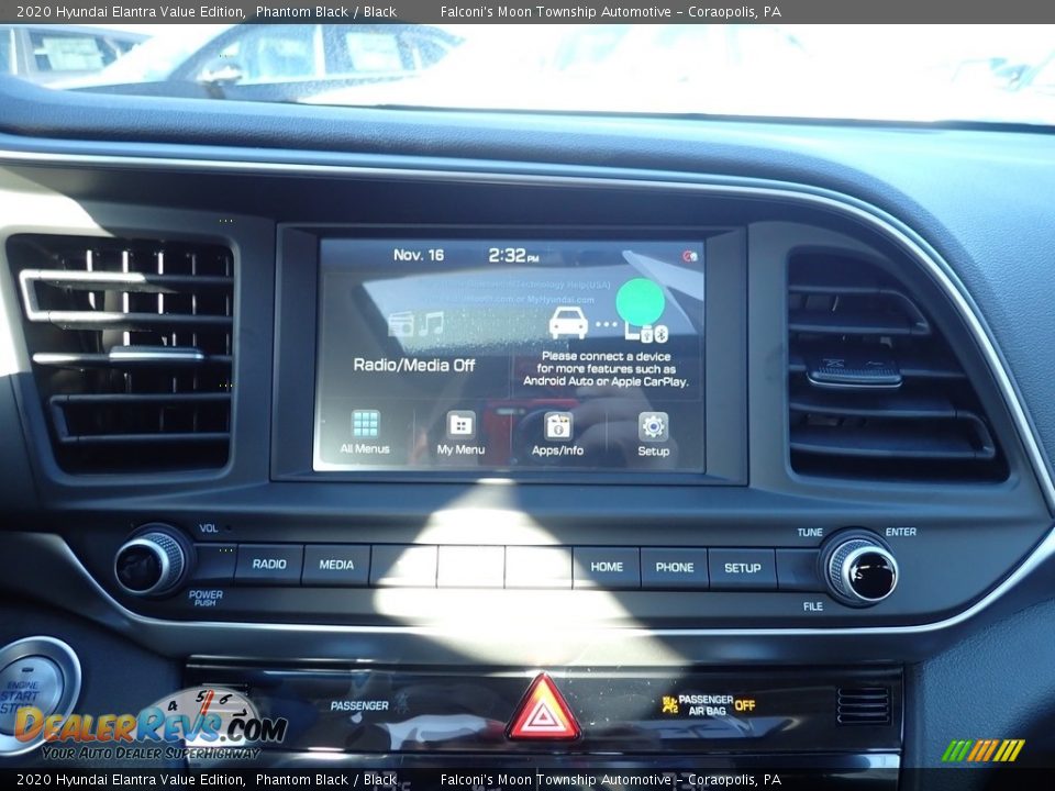 2020 Hyundai Elantra Value Edition Phantom Black / Black Photo #14
