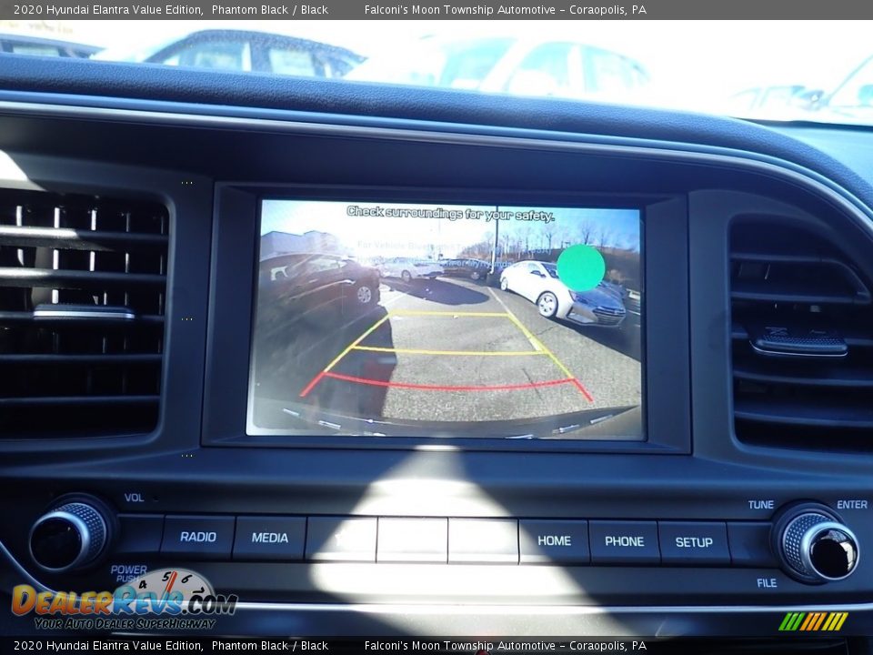 2020 Hyundai Elantra Value Edition Phantom Black / Black Photo #15