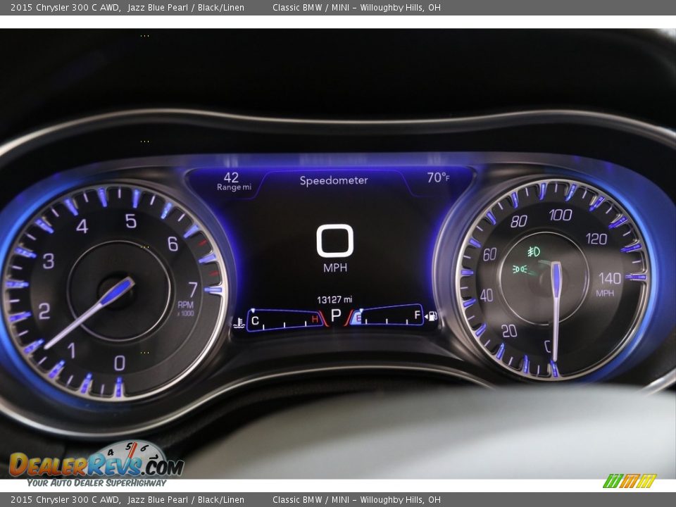 2015 Chrysler 300 C AWD Gauges Photo #8