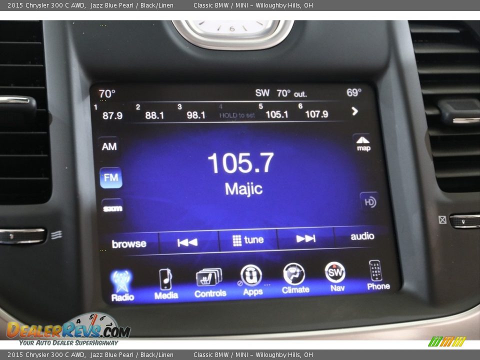 Audio System of 2015 Chrysler 300 C AWD Photo #10