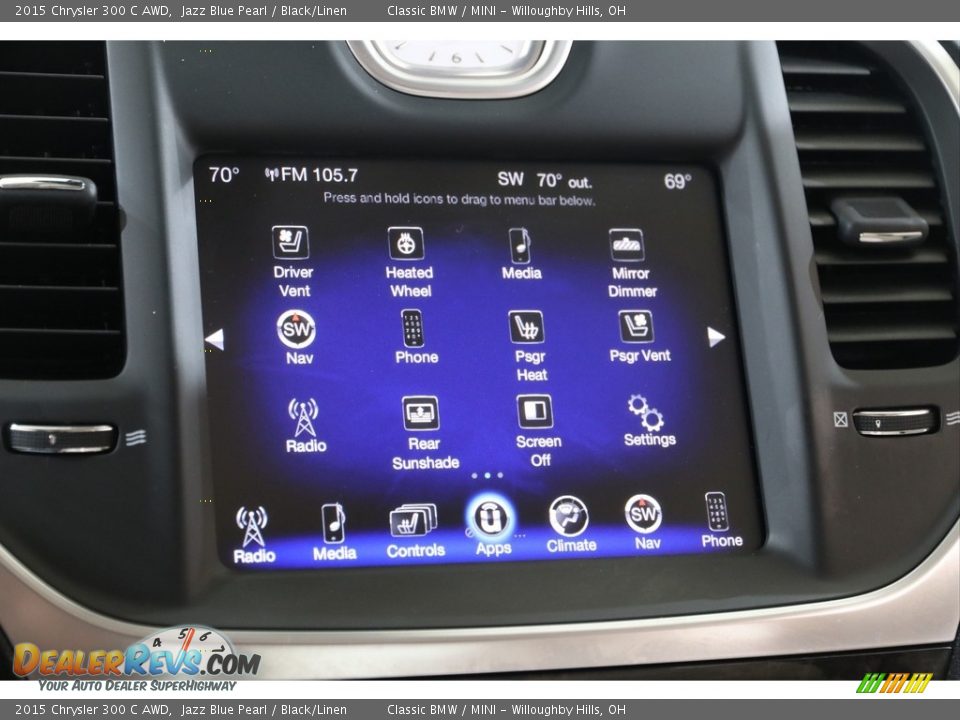 Controls of 2015 Chrysler 300 C AWD Photo #12