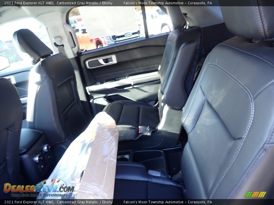 2021 Ford Explorer XLT 4WD Carbonized Gray Metallic / Ebony Photo #8