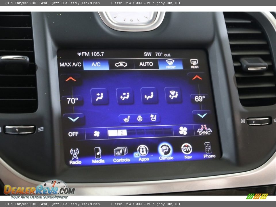 Controls of 2015 Chrysler 300 C AWD Photo #14