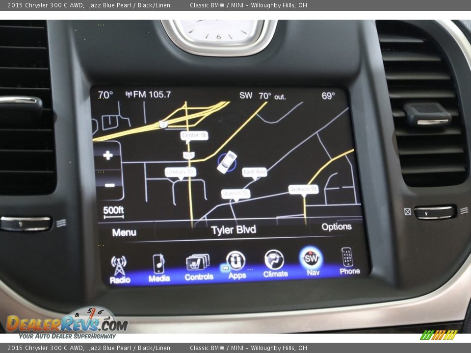 Navigation of 2015 Chrysler 300 C AWD Photo #15