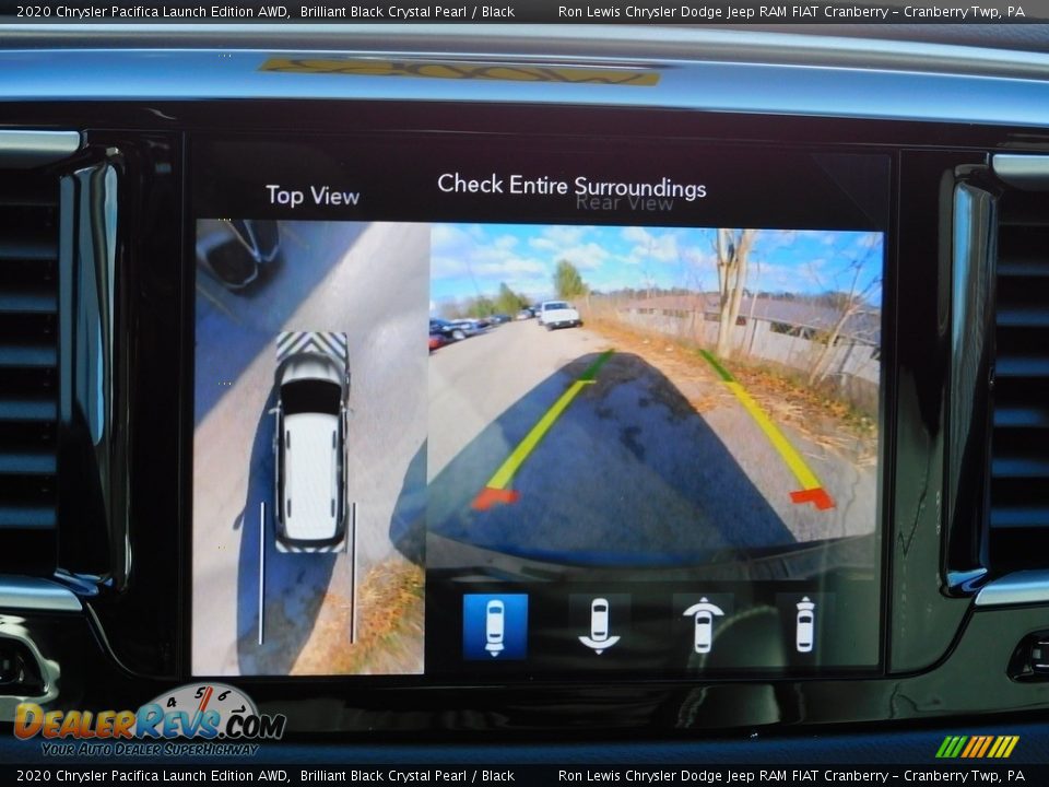 2020 Chrysler Pacifica Launch Edition AWD Brilliant Black Crystal Pearl / Black Photo #18