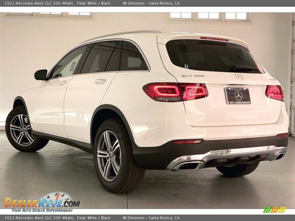 2021 Mercedes-Benz GLC 300 4Matic Polar White / Black Photo #2