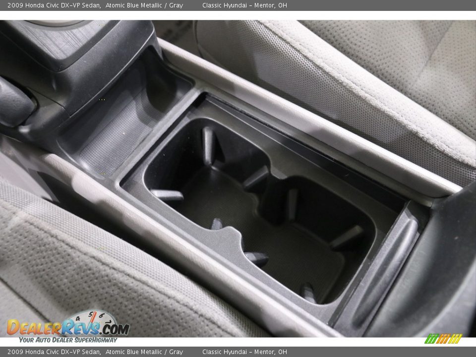 2009 Honda Civic DX-VP Sedan Atomic Blue Metallic / Gray Photo #12