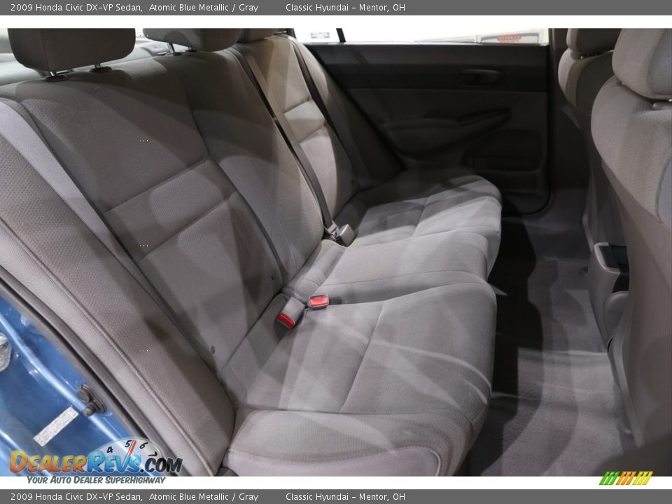 2009 Honda Civic DX-VP Sedan Atomic Blue Metallic / Gray Photo #14