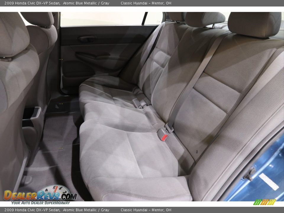 2009 Honda Civic DX-VP Sedan Atomic Blue Metallic / Gray Photo #15