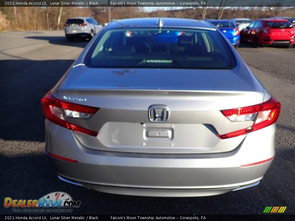 2021 Honda Accord LX Lunar Silver Metallic / Black Photo #5