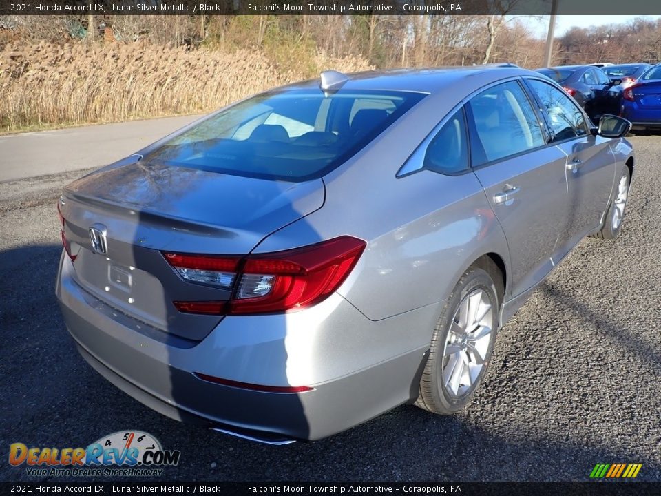 2021 Honda Accord LX Lunar Silver Metallic / Black Photo #6