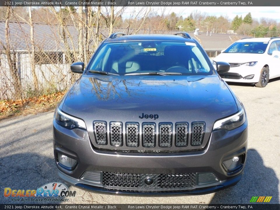 2021 Jeep Cherokee Altitude 4x4 Granite Crystal Metallic / Black Photo #2