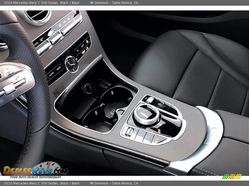 2020 Mercedes-Benz C 300 Sedan Black / Black Photo #7