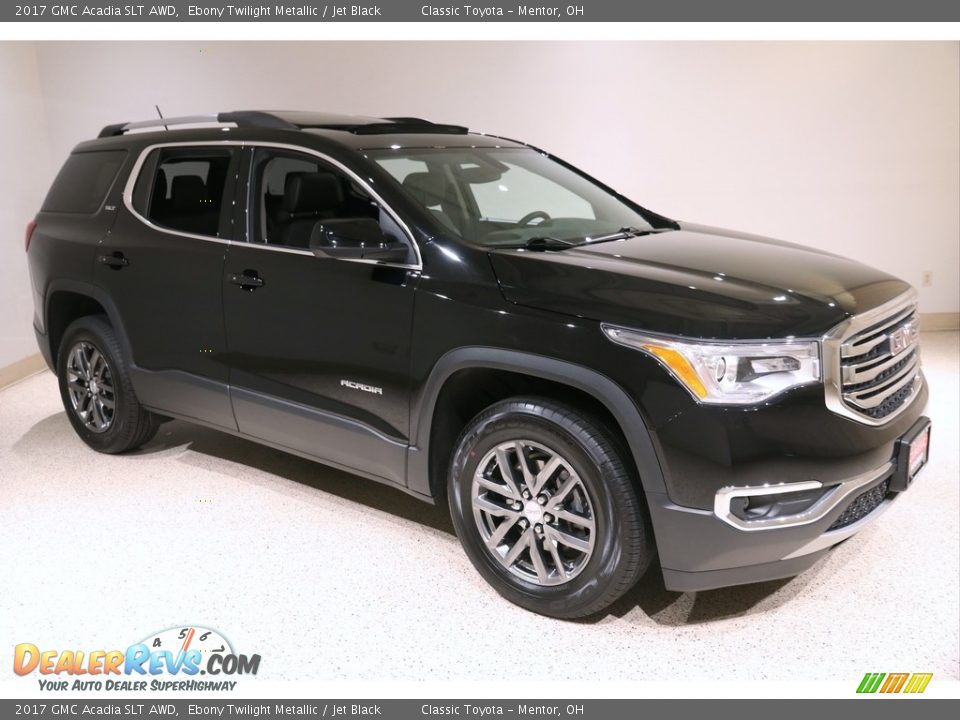 2017 GMC Acadia SLT AWD Ebony Twilight Metallic / Jet Black Photo #1