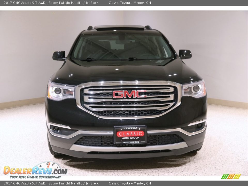 2017 GMC Acadia SLT AWD Ebony Twilight Metallic / Jet Black Photo #2