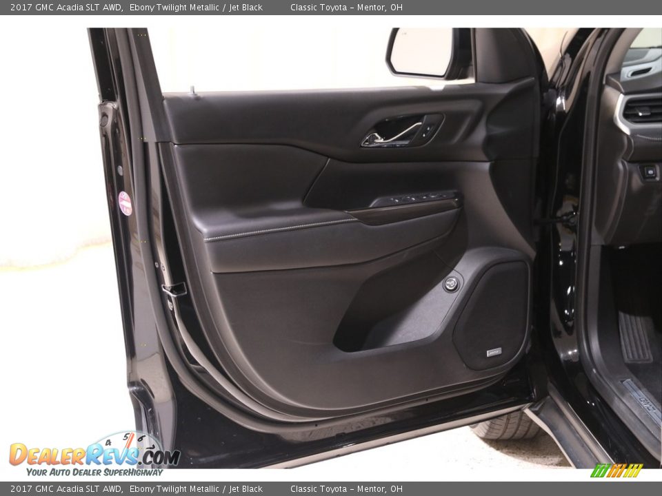 2017 GMC Acadia SLT AWD Ebony Twilight Metallic / Jet Black Photo #4