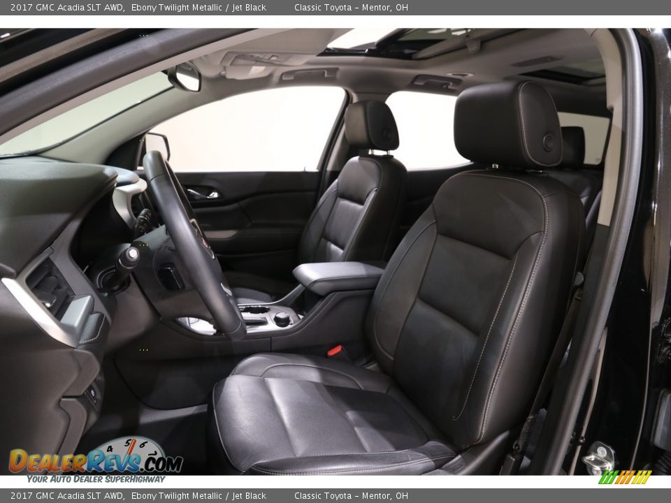 2017 GMC Acadia SLT AWD Ebony Twilight Metallic / Jet Black Photo #5
