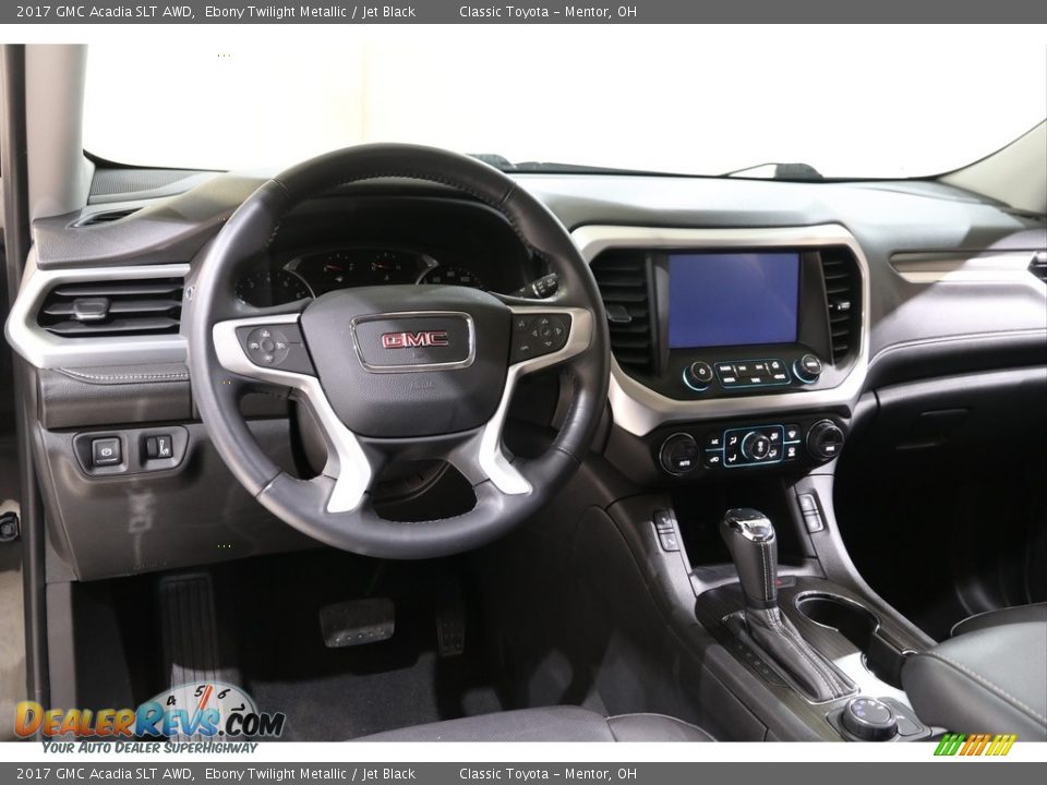 2017 GMC Acadia SLT AWD Ebony Twilight Metallic / Jet Black Photo #6