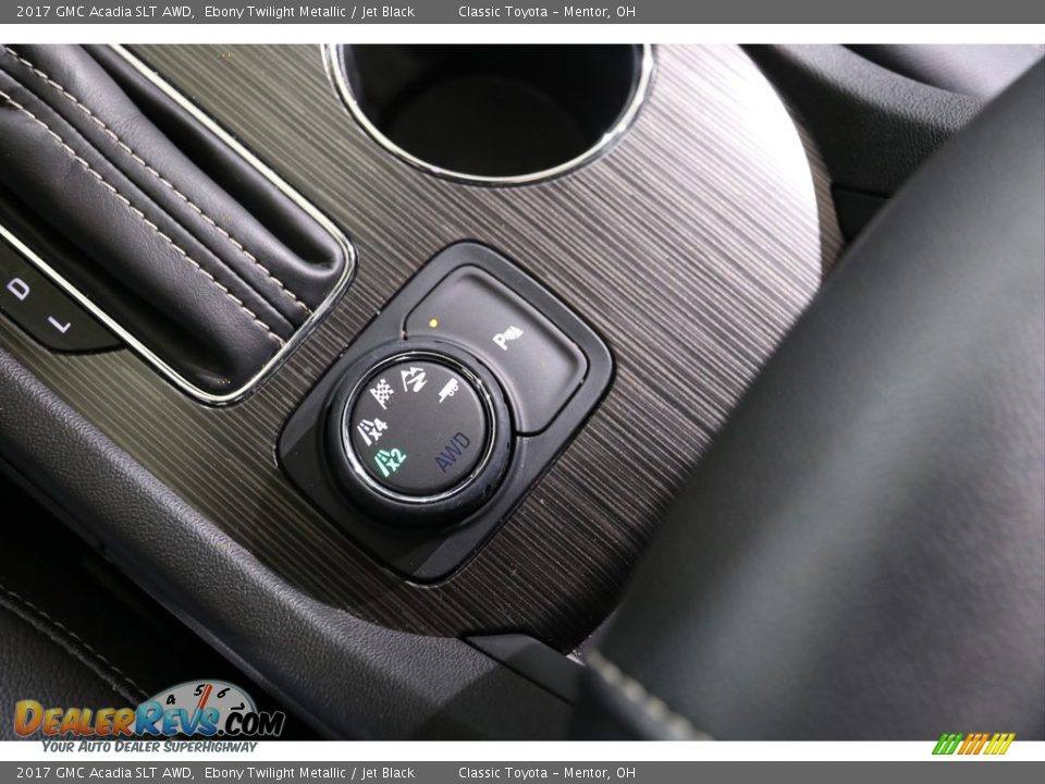 2017 GMC Acadia SLT AWD Ebony Twilight Metallic / Jet Black Photo #14