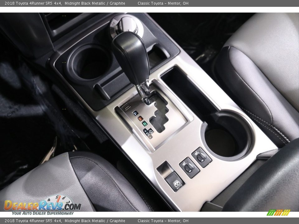 2018 Toyota 4Runner SR5 4x4 Midnight Black Metallic / Graphite Photo #14