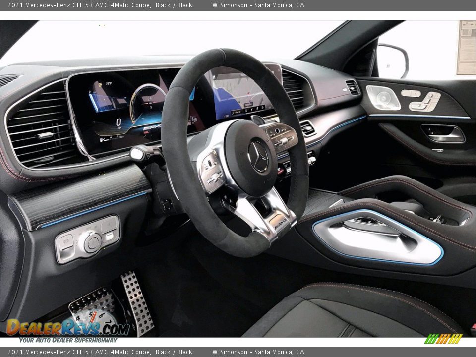 Dashboard of 2021 Mercedes-Benz GLE 53 AMG 4Matic Coupe Photo #4