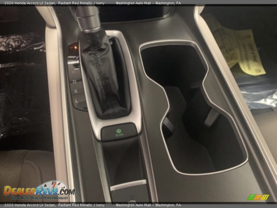 2020 Honda Accord LX Sedan Radiant Red Metallic / Ivory Photo #13