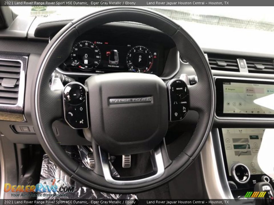 2021 Land Rover Range Rover Sport HSE Dynamic Steering Wheel Photo #18