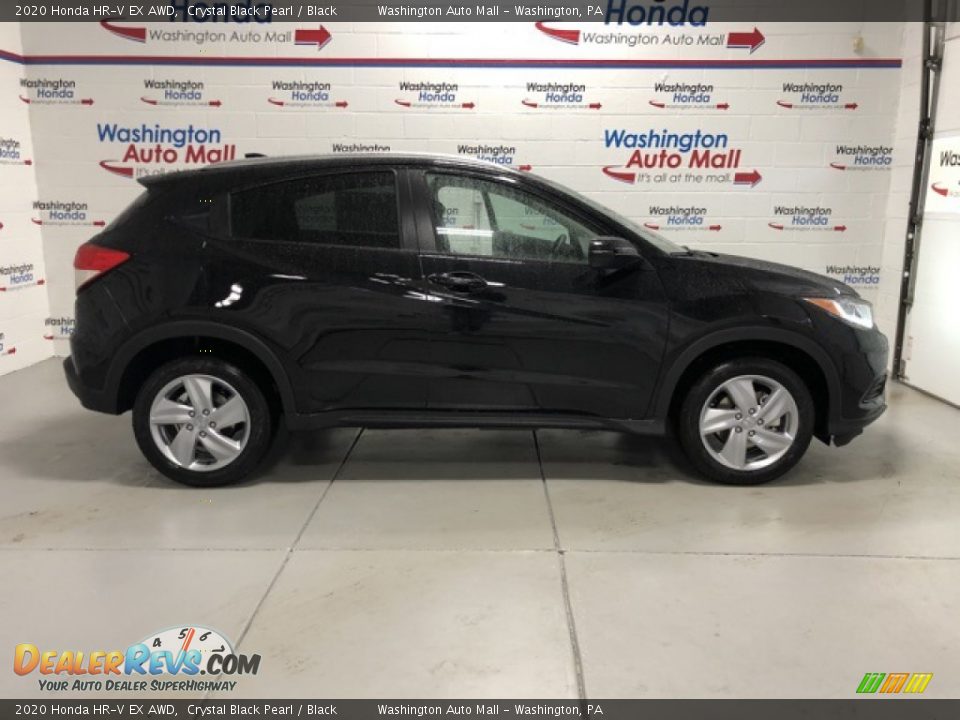 2020 Honda HR-V EX AWD Crystal Black Pearl / Black Photo #1