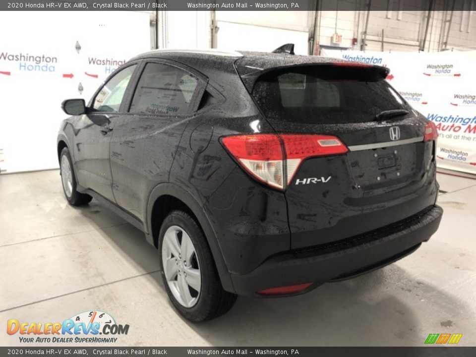 2020 Honda HR-V EX AWD Crystal Black Pearl / Black Photo #3