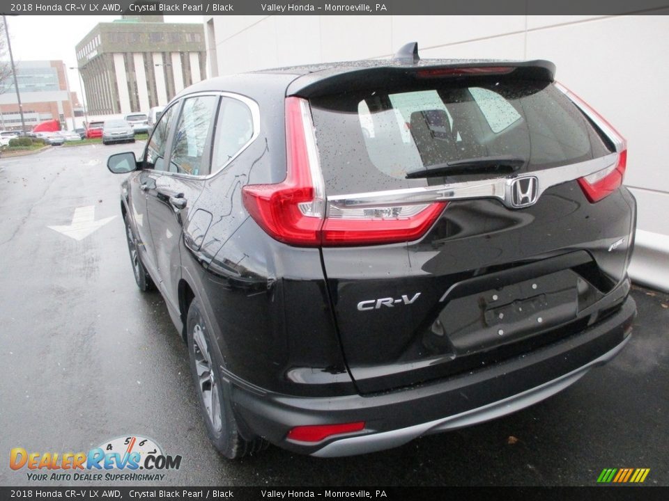 2018 Honda CR-V LX AWD Crystal Black Pearl / Black Photo #3