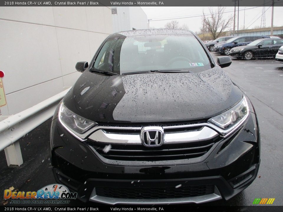 2018 Honda CR-V LX AWD Crystal Black Pearl / Black Photo #7