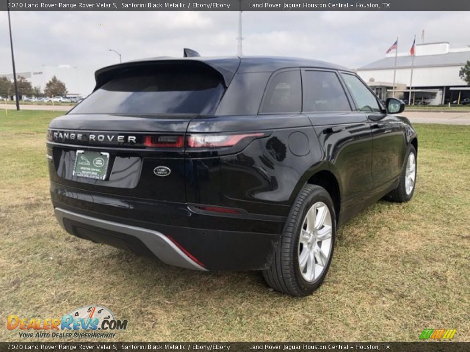 2020 Land Rover Range Rover Velar S Santorini Black Metallic / Ebony/Ebony Photo #3