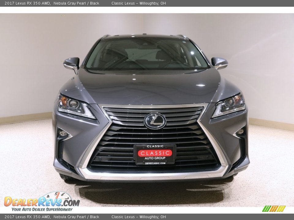 2017 Lexus RX 350 AWD Nebula Gray Pearl / Black Photo #2