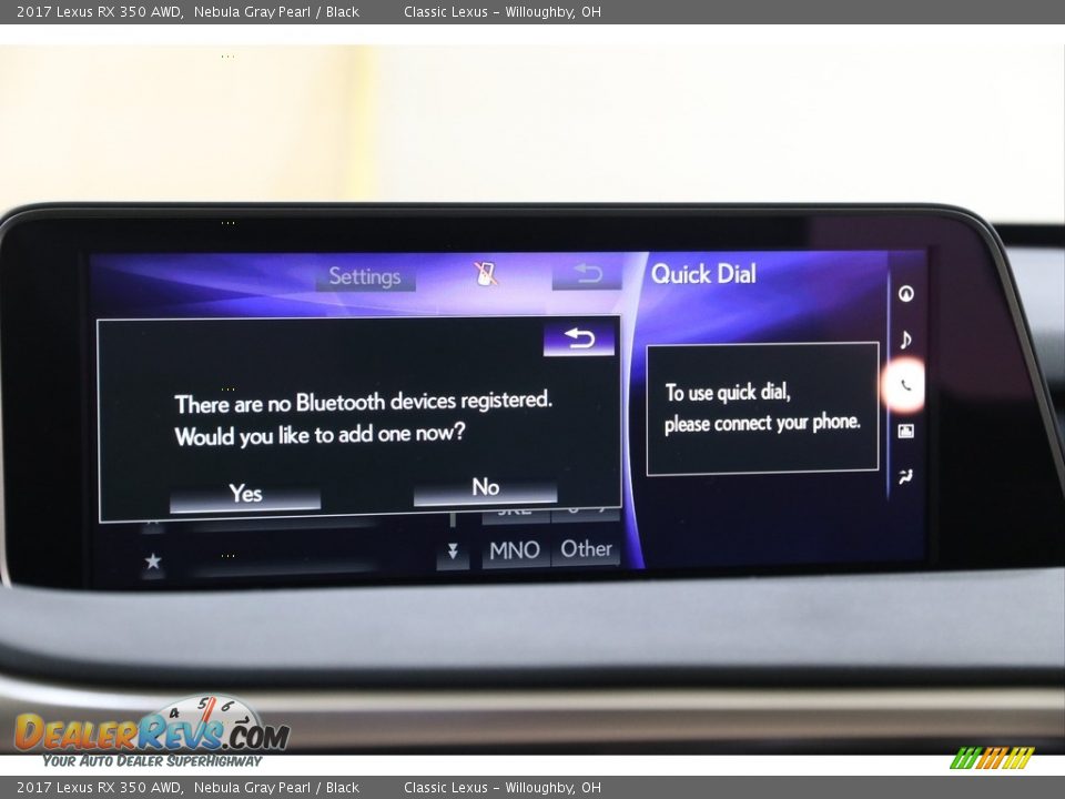 2017 Lexus RX 350 AWD Nebula Gray Pearl / Black Photo #15