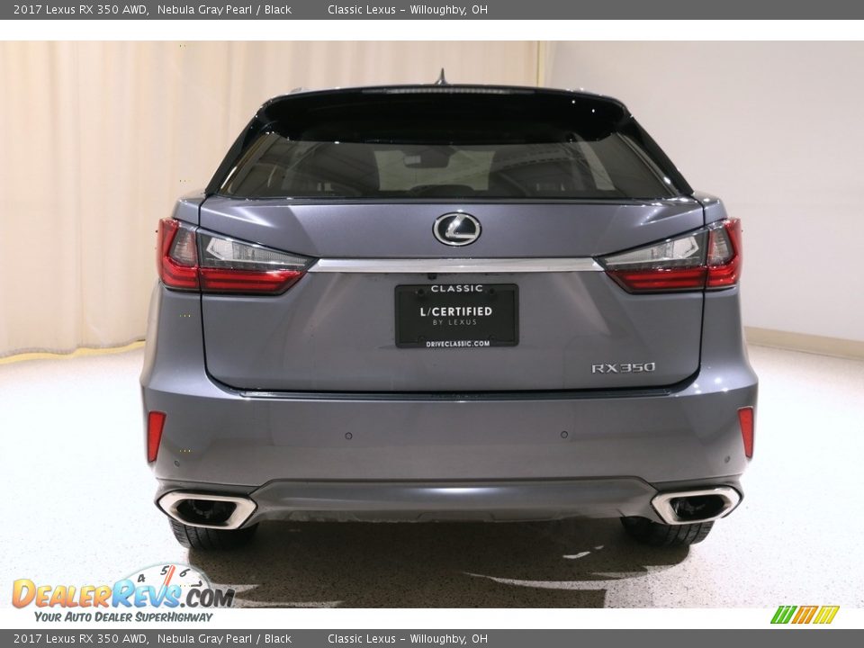 2017 Lexus RX 350 AWD Nebula Gray Pearl / Black Photo #25