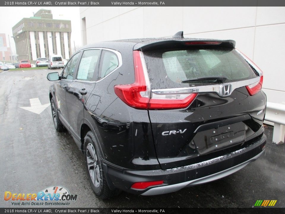 2018 Honda CR-V LX AWD Crystal Black Pearl / Black Photo #3