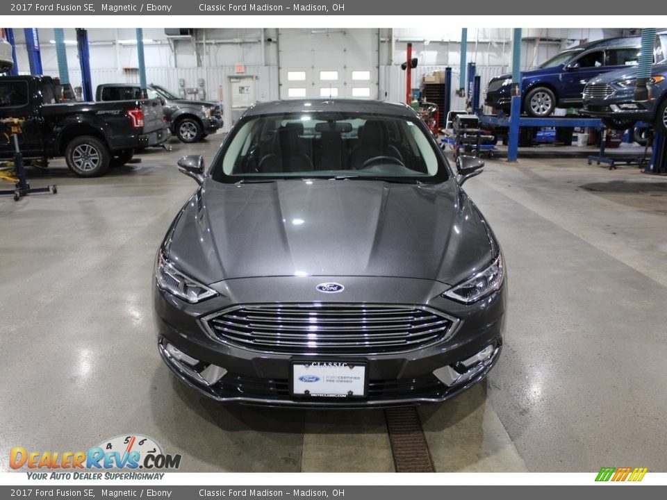 2017 Ford Fusion SE Magnetic / Ebony Photo #2