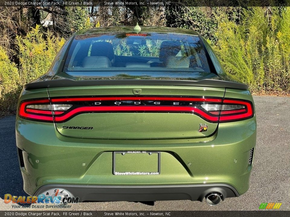 2020 Dodge Charger Scat Pack F8 Green / Black Photo #7