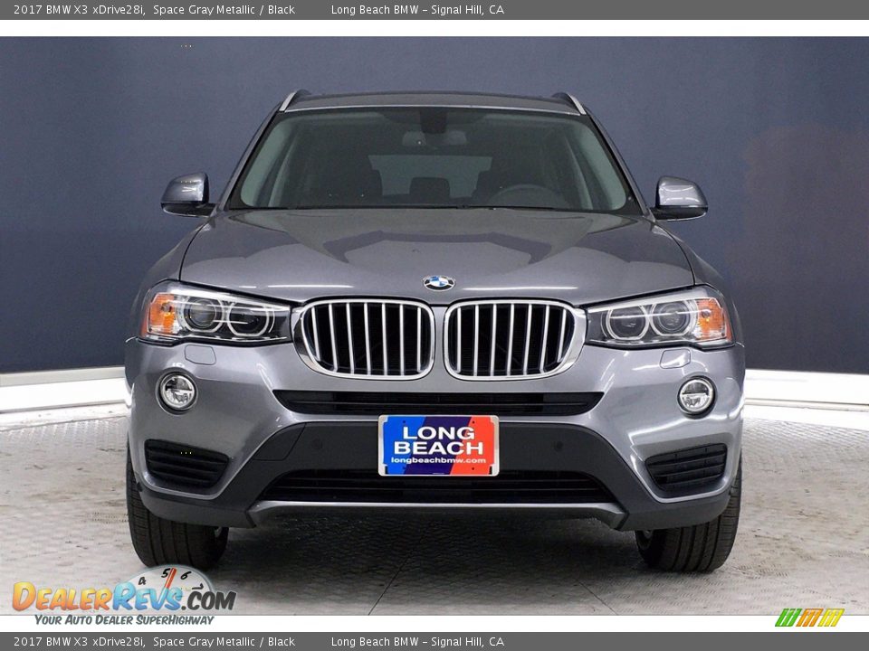 2017 BMW X3 xDrive28i Space Gray Metallic / Black Photo #2