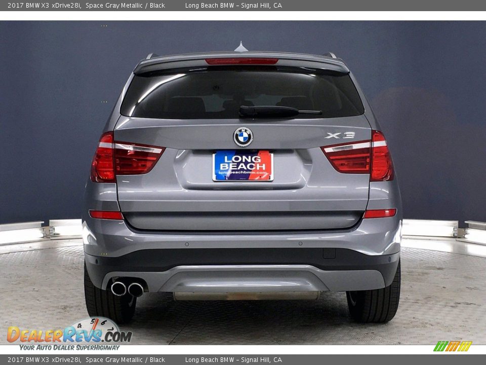 2017 BMW X3 xDrive28i Space Gray Metallic / Black Photo #3