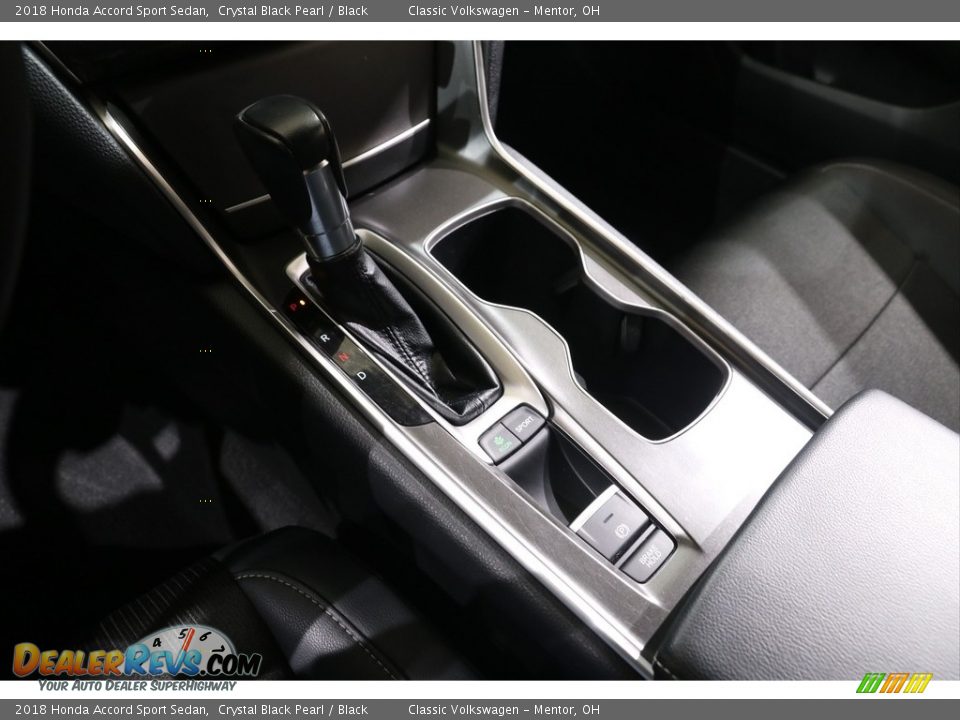 2018 Honda Accord Sport Sedan Crystal Black Pearl / Black Photo #14