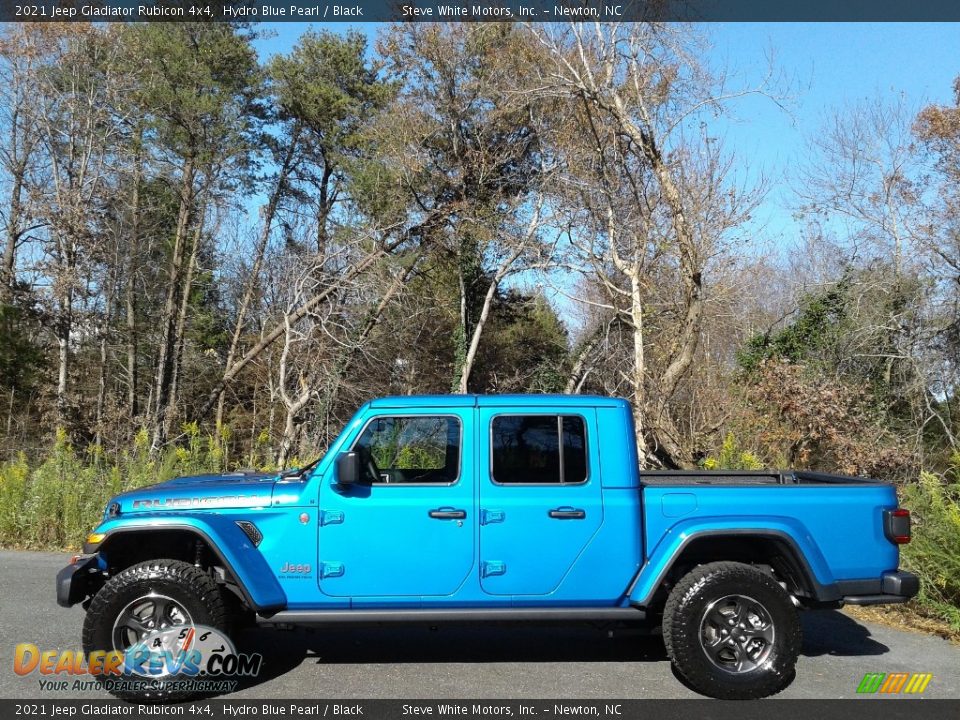 Hydro Blue Pearl 2021 Jeep Gladiator Rubicon 4x4 Photo #1