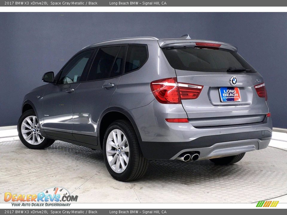 2017 BMW X3 xDrive28i Space Gray Metallic / Black Photo #10