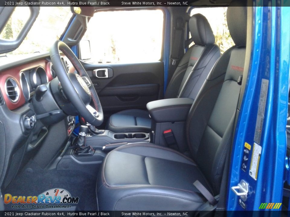 Front Seat of 2021 Jeep Gladiator Rubicon 4x4 Photo #11